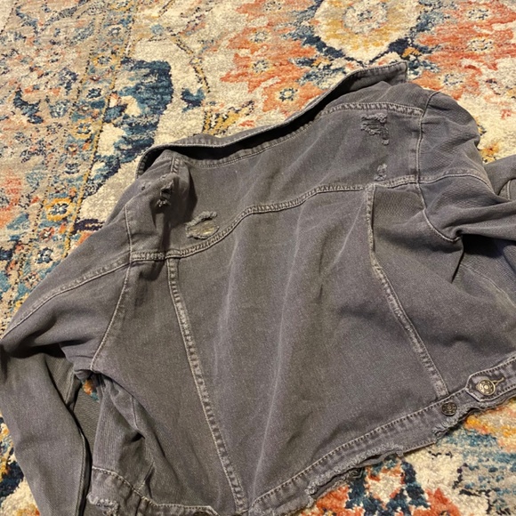 Brand new Charcoal gray Jean jacket - Picture 2 of 2